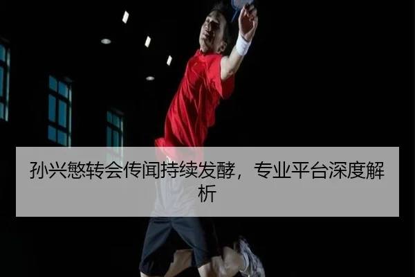 孙兴慜转会传闻持续发酵，专业平台深度解析
